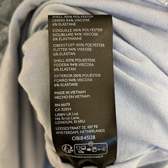 Anthropologie the Maya ruched cowl-neck dress in lace XL - Picture 12 of 13